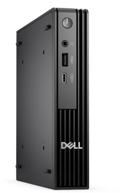 Komputer Dell Pro Micro QCM1250 W11Pro i3-14100T/8GB/512GB SSD CL25/Integrated/WLAN + BT/Kb/Mouse/3YPS