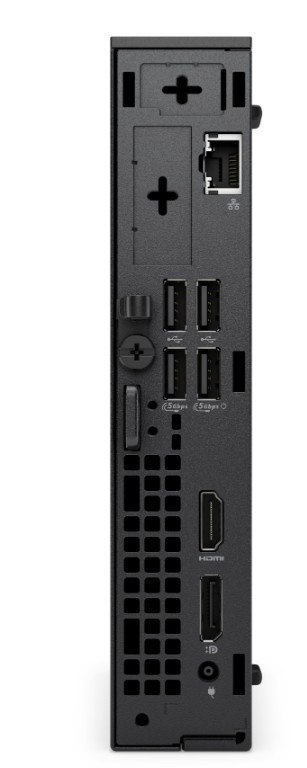 Komputer Dell Pro Micro QCM1250 W11Pro i3-14100T/8GB/512GB SSD CL25/Integrated/WLAN + BT/Kb/Mouse/3YPS