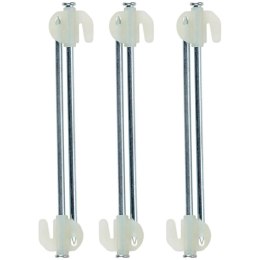 ŚLEDZIE DO NAMIOTU 20,5CM KPL. 6SZT METAL PLASTIK ŚWIECĄCE W NOCY CAMP ACTIVE