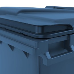 Kontener pojemnik na odpady śmieci komunalne PZH EN 840-2 DIN 1100L - niebieski