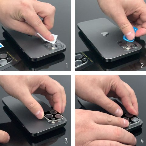 Szkło hartowane 9H na cały aparat kamerę Samsung Galaxy A13 5G Full Camera Glass