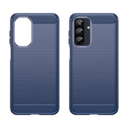 Etui silikonowe na Samsung Galaxy A26 Carbon Case - niebieskie
