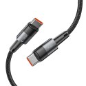 Kabel przewód USB-C PD 100W 5A 3m - szary