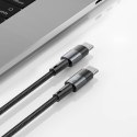 Kabel przewód USB-C PD 100W 5A 3m - szary