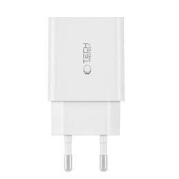 Ładowarka sieciowa 2x USB-C PD 35W - biała