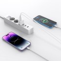 Ładowarka sieciowa C20W mini USB-C PD 20W / USB-A QC 3.0 - czarna