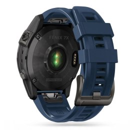 Pasek na Garmin Fenix 3 / 5X / 3HR / 5X Plus / 6X / 6X Pro / 7X IconBand - granatowy