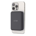 Powerbank 10000mAh MagSafe USB-C 15W z kablem USB-C - czarny