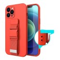 Silikonowe etui ze smyczą paskiem do Xiaomi Poco M4 Pro 5G Rope Case - czarny