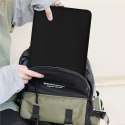 Torba etui pokrowiec na laptopa 15-16'' + etui na akcesoria - czarna