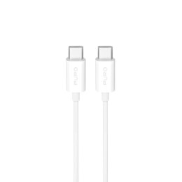Kabel przewód USB-C TPE 25W 3m - biały