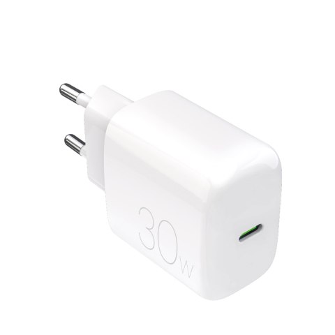Ładowarka sieciowa USB-C 30W - biała