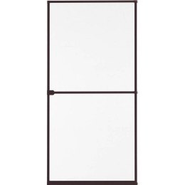 MOSKITIERA DRZWI ALU 100X215 BRĄZ BASIC