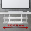 Organizer podbiurkowy na kable MC-102 W