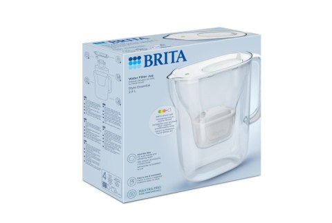Dzbanek filtrujący 2,4l Style Essential biały