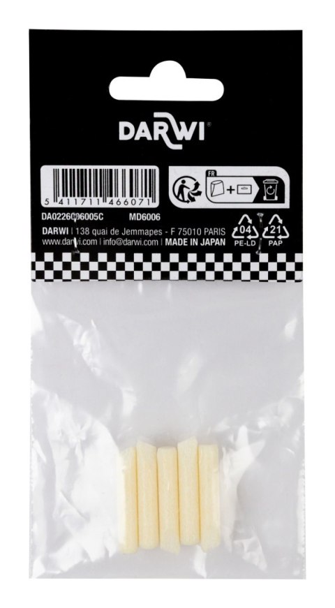 Końcówki do markerów MARBEL 6 mm 5 szt.