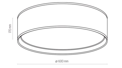 Lampa Sufitowa BILBAO Czarna Złota 4xE27