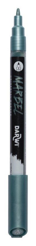 Marker MARBEL 2 mm Metaliczny Zielony