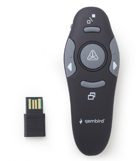 Bezprzewodowy prezenter laserowy