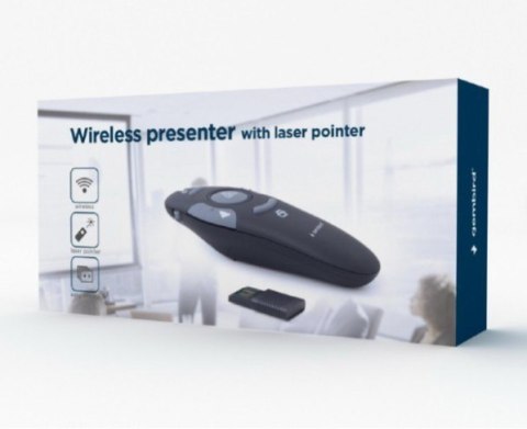 Bezprzewodowy prezenter laserowy