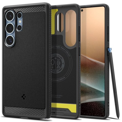 Etui case na Samsung Galaxy S25 Ultra Rugged Armor Mag - czarne