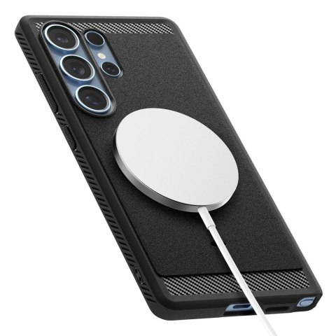 Etui case na Samsung Galaxy S25 Ultra Rugged Armor Mag - czarne