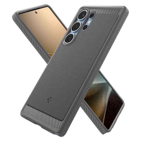 Etui case na Samsung Galaxy S25 z MagSafe Rugged Armor Mag - szare