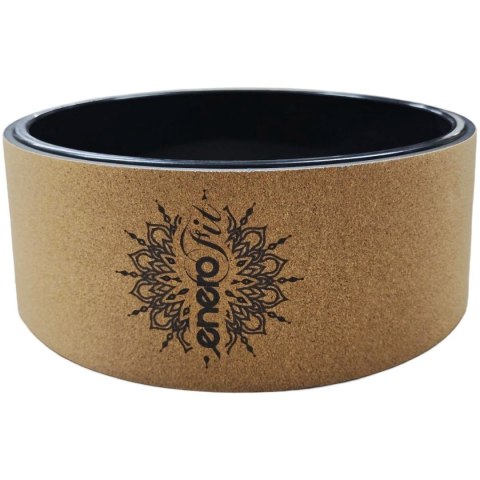 KORKOWE KOŁO DO ĆWICZEŃ JOGI 33x13CM ENERO FIT