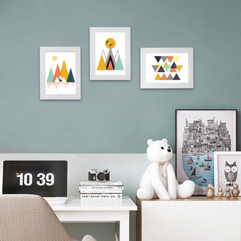 Ramka ERGO kolor biały hakano - PHOTOFRAME/WHITE/13,5X18,6CM/3PCS