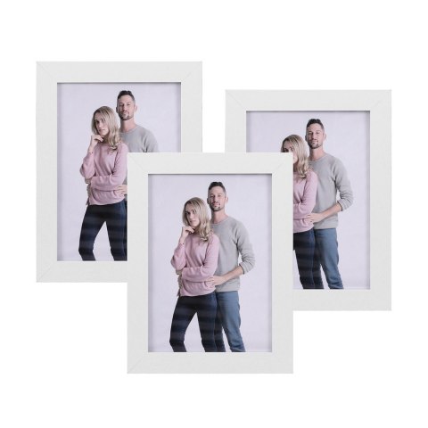 Ramka ERGO kolor biały hakano - PHOTOFRAME/WHITE/13,5X18,6CM/3PCS