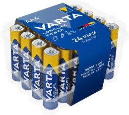 BATERIE ALKALICZNE VARTA R3 (AAA) LONGLIFE POWER 24szt PREMIUM BOX