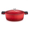 Gotowanie BORDEAUX kolor czerwony tescoma - ROASTER/BORDEAUX/LID/32X26CM
