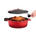 Gotowanie BORDEAUX kolor czerwony tescoma - ROASTER/BORDEAUX/LID/32X26CM