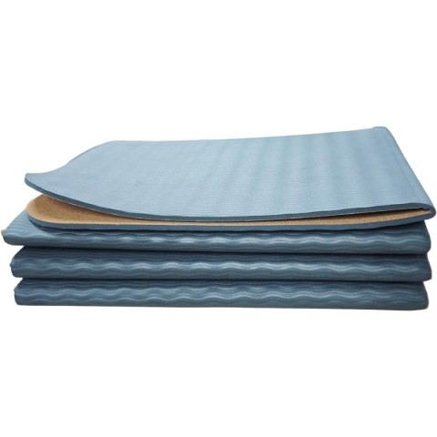 KORKOWA MATA DO JOGI SKŁADANA 183x61x0.4CM ENERO FIT