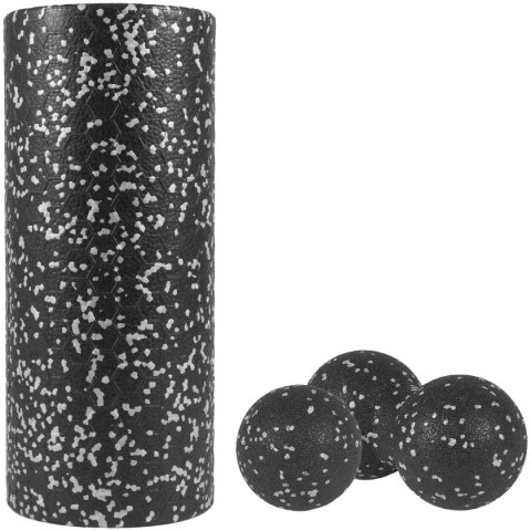 ZESTAW DO MASAŻU 3W1 ROLLER 2 x PIŁKA ENERO FIT