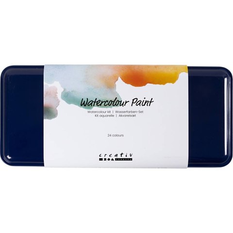 Farby akwarelowe 24 kolory