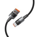Kabel przewód USB-C - USB-C 66W 6A 2m - szary