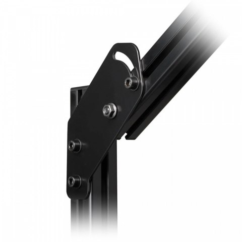 Mocowanie dodatkowe na 4 monitory (mocowanie na 4-ty górny monitor) czarne