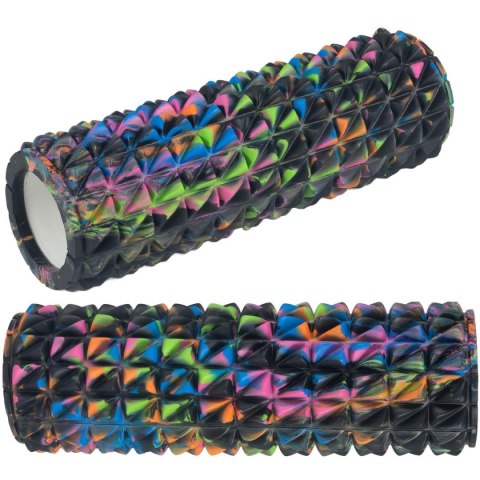 WAŁEK ROLLER DO ĆWICZEŃ CAMOUFLAGE 10x30CM ENERO FIT