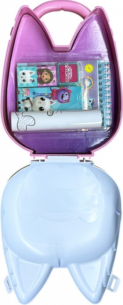 Zestaw kreatywny w walizeczce Koci Domek Gabi