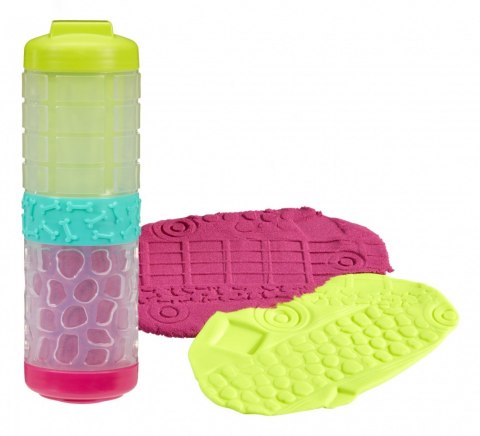 Masa plastyczna Wonder Factory Never Dry Dough limonkowy, różowy