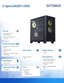 Komputer E-Sport GA520T-CR10 Ryzen 4500/16GB/1TB/RTX 5060 8GB/W11
