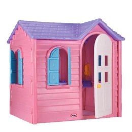 Domek wiejski różowy