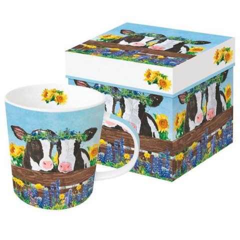 Krówki Kubek Porcelanowy w Ozdobnym Pudełku, 400 ml