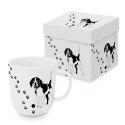Psie Łapy Kubek Porcelanowy w Ozdobnym Pudełku, 400 ml
