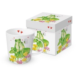 Zakochane Żabki Kubek Porcelanowy w Ozdobnym Pudełku, 400 ml