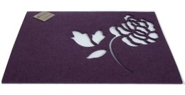 Fioletowa Róża Podkładka Filcowa