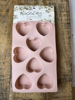 Forma Silikonowa Serduszka Pudrowy Róż