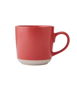 La Cafetière Kubek Ceramiczny Czerwony 350 ml