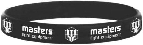 Opaska silikonowa MASTERS FIGHT EQUIPMENT czarna